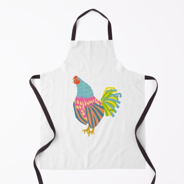 Item preview, Colorful clucking chicken designed and sold by omgchickens.