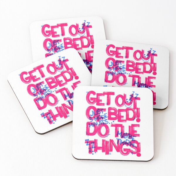Item preview, GET OUT OF BED!  designed and sold by Julia Santos.