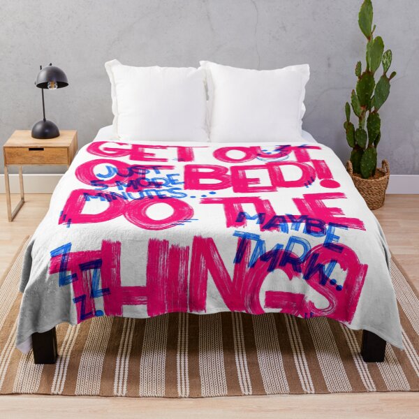 Item preview, GET OUT OF BED! designed and sold by Julia Santos.