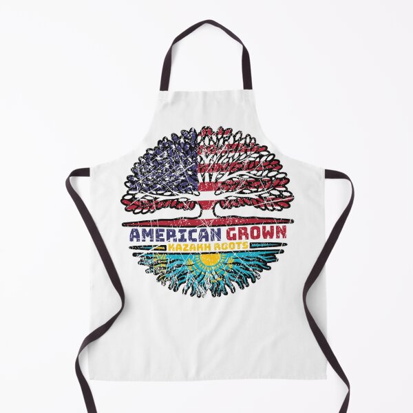 Item preview, Kazakhstan Kazakh American USA Tree Roots Flag designed and sold by FlagX.