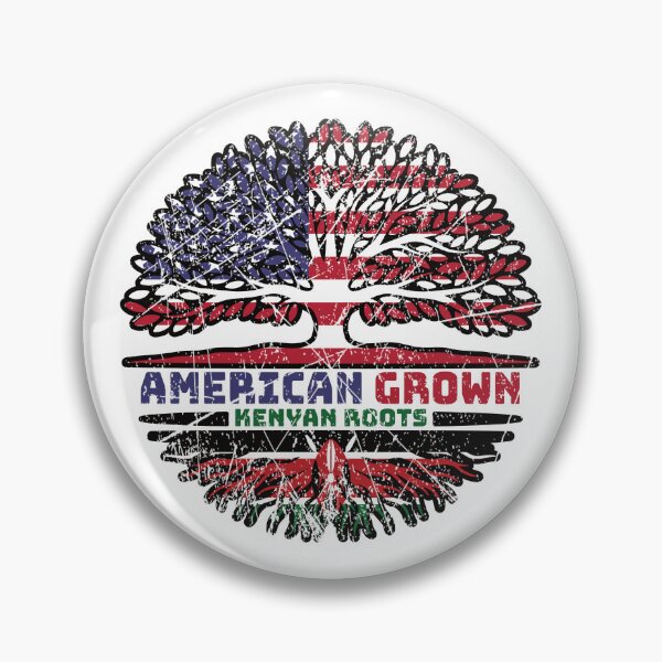 Item preview, Kenyan Kenya US American USA United States Tree Roots Flag designed and sold by FlagX.