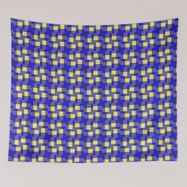Item preview, Seamless Vibrant Blue Geometric Patterns designed and sold by Looming Lines.