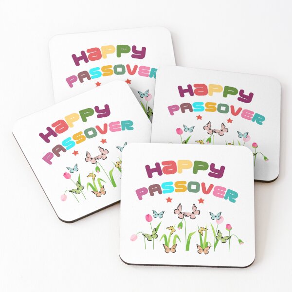 Item preview, Happy Passover Butterflies Spring designed and sold by Modern-Tropical.