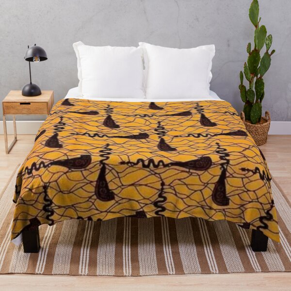 Item preview, African Colorful Ethnic Design Brown Yellow Orange designed and sold by ZedColors.