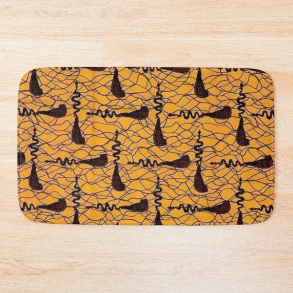 Item preview, African Colorful Ethnic Design Brown Yellow Orange designed and sold by ZedColors.