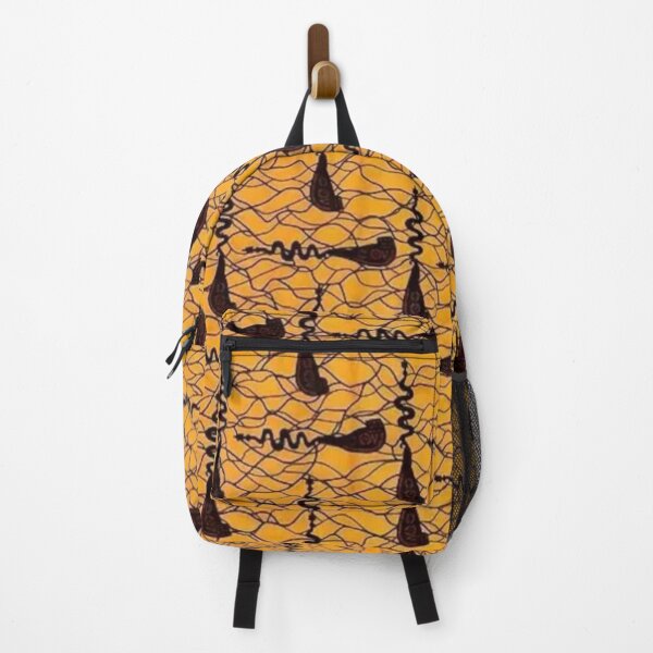 Item preview, African Colorful Ethnic Design Brown Yellow Orange designed and sold by ZedColors.