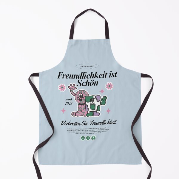 Artikelvorschau, Freundlichkeit ist schön | Niedliche Charakterillustration | Pastellblauer Hintergrund entworfen und verkauft von RM-Journey.