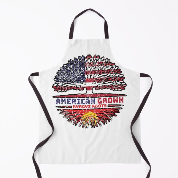 Item preview, Kyrgyzstan Kirghiz American USA Tree Roots Flag designed and sold by FlagX.