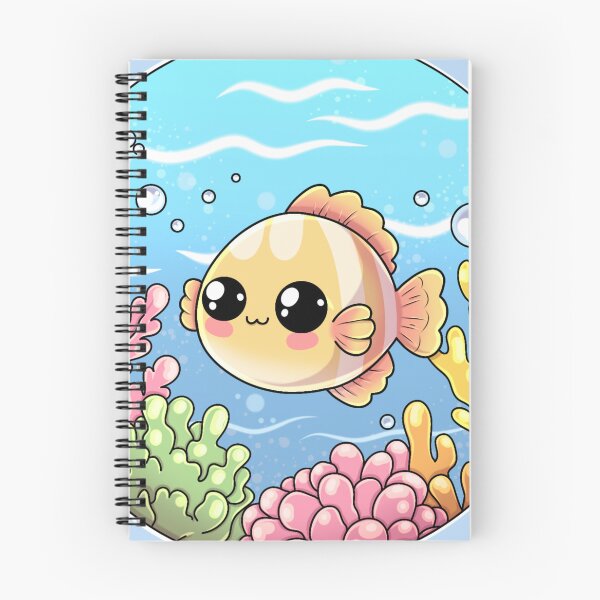 Item preview, Cute fish and corals  designed and sold by Kiskadee-Draw.