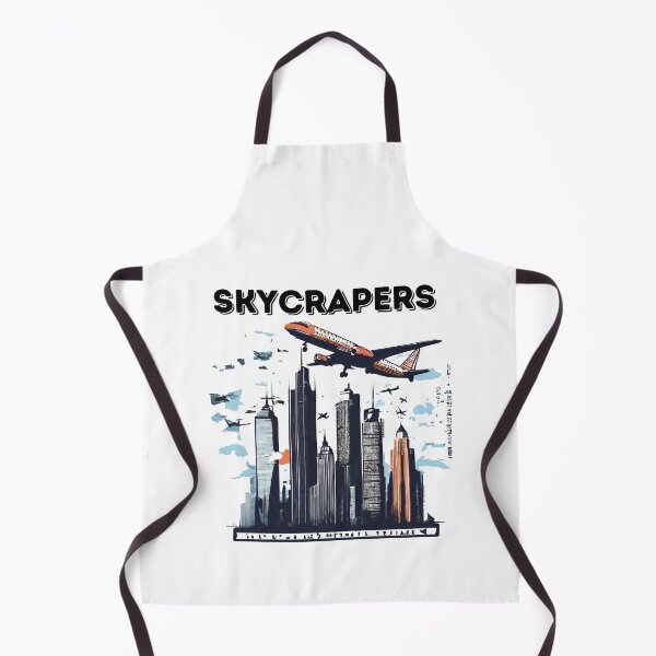 Item preview, Cool t-shirt for those who like skyscrapers and airplanes- 'SKYCRAPERS'. designed and sold by Gadget80.