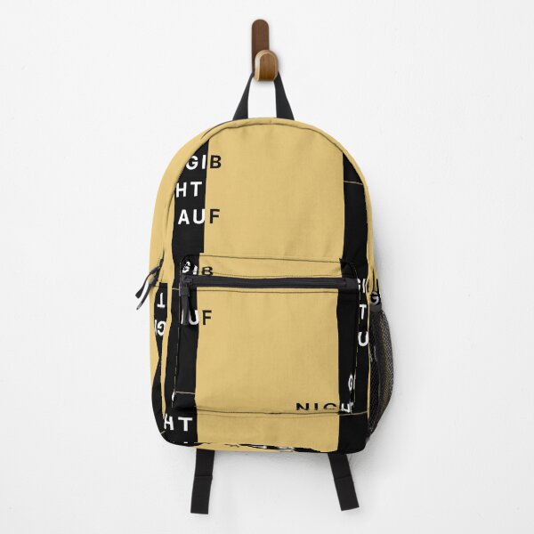 Item preview, Gib nicht auf | Yellow Background designed and sold by RM-Journey.