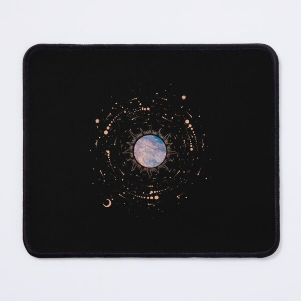 Item preview, Aesthetic Sun Illustration | Black Background designed and sold by RM-Journey.