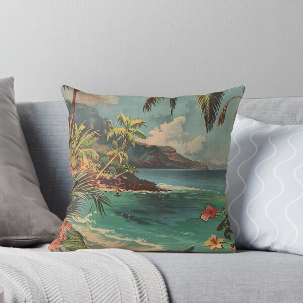 Item preview, Vintage Tropical Hawaiian Vacation 60s Aesthetic designed and sold by LVTFCOarts.