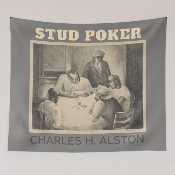 Item preview, Stud Poker Charles Henry Alston designed and sold by AJDesignsstuff.