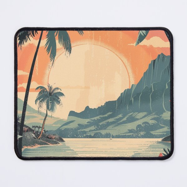 Item preview, Vintage Tropical Hawaiian Beach Afternoon Vibe designed and sold by LVTFCOarts.
