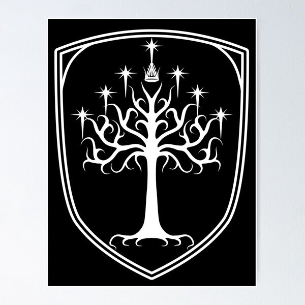Item preview, Sigil of Gondor designed and sold by Crossroads-Art.