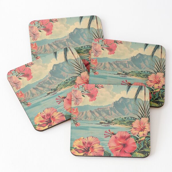 Item preview, Vintage 60s Hawaii Beach Vacation Summer Afternoon designed and sold by LVTFCOarts.