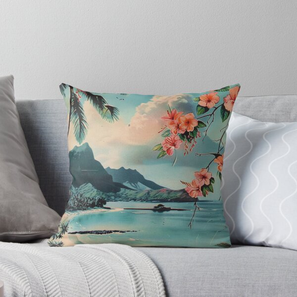 Item preview, Vintage Hawaii Pastel Sunset Clouds Beach Aesthetic designed and sold by LVTFCOarts.
