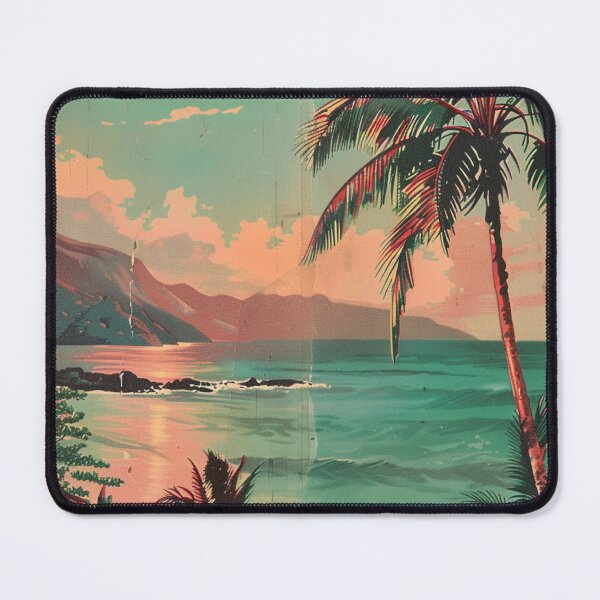 Item preview, Vintage Hawaii Beach Cove Summer Evening Sunset Vibe designed and sold by LVTFCOarts.