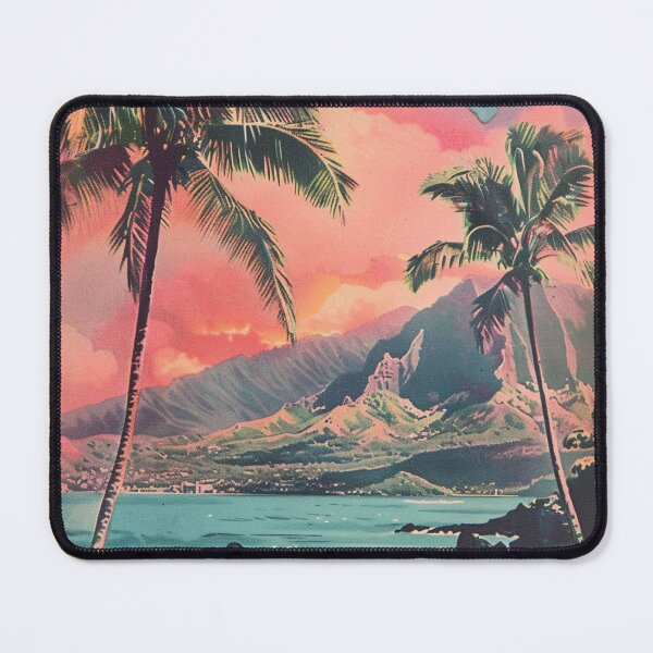 Item preview, Vintage Hawaii Evening Sunset Beach Nature designed and sold by LVTFCOarts.