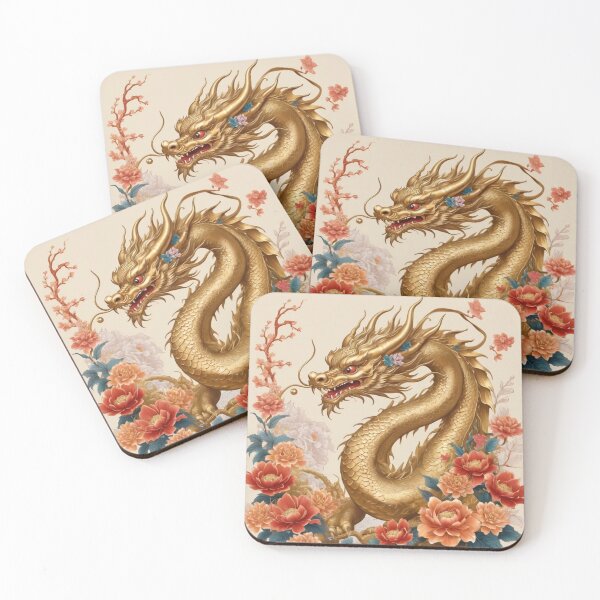 Item preview, "Golden Guardian: Floral Majesty" designed and sold by Motivamujer.