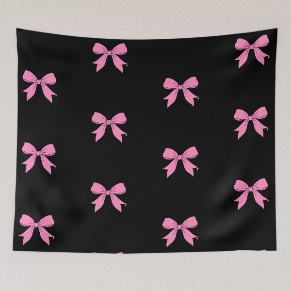 Item preview, Pink Bow - Black Background  designed and sold by The Abysmall.