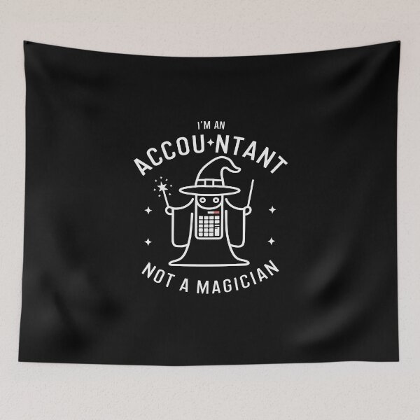 Item preview, Soy contador, no mago. Contabilidad divertida designed and sold by DomTeesHaven.
