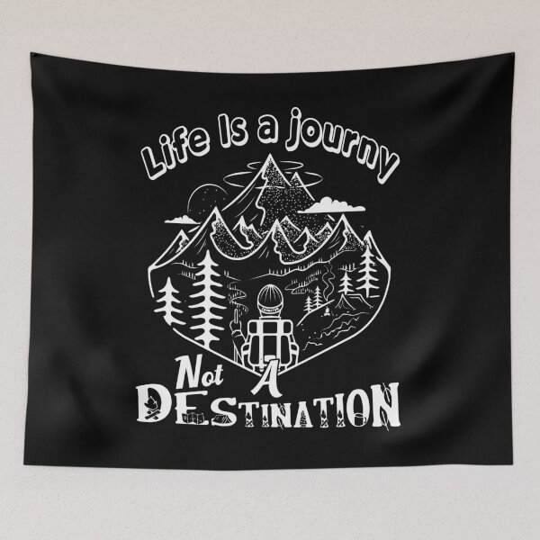 Item preview, Life is a journey, not a destination adventure life shirt for trip designed and sold by sami david ⭐⭐⭐⭐⭐.