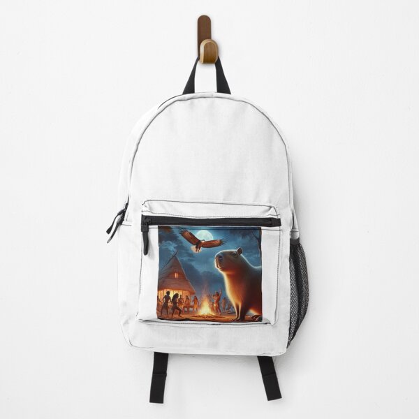 Item preview, Capybara Visits Aboriginal Tribe9 designed and sold by Capybara Art Lover.