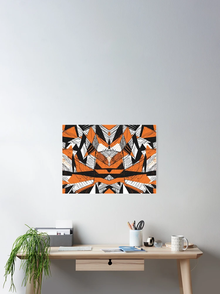 Thumbnail 2 of 3, Poster, Geometric Pattern designed and sold by letsgetinspired.