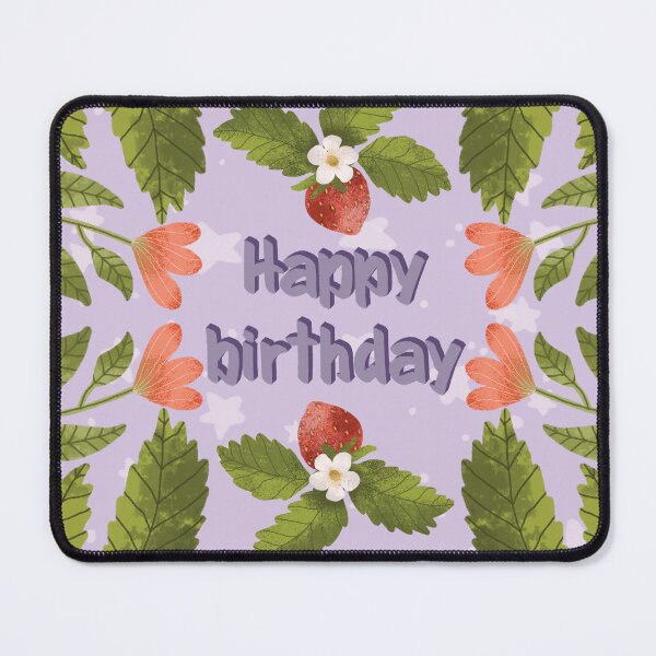 Item preview, Happy birthday to my friend designed and sold by pinkyfish1010.