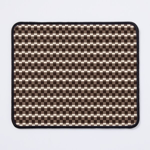 Item preview, Abstract Geometric Textile Pattern in Black and Cream designed and sold by Looming Lines.