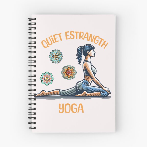 Item preview, Calm strength practicing Yoga designed and sold by santiagoml.