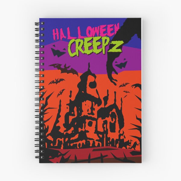 Item preview, Retro Halloween Creepz, creepy spooky halloween poster designed and sold by StudioKokor.