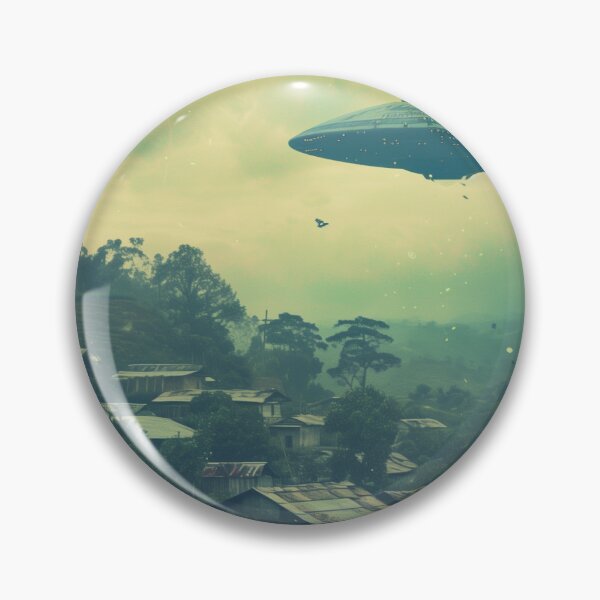 Item preview, Village Encounter: UFO Twilight designed and sold by Mine Strone.