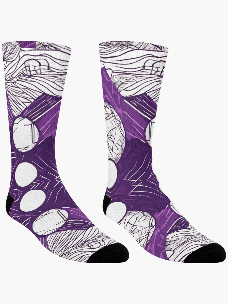 Thumbnail 3 of 5, Socks, Geometric Pattern designed and sold by letsgetinspired.
