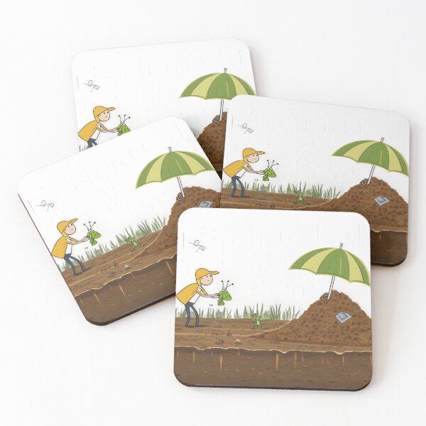 Item preview, Young Boy Trying to Protect Ant Habitat designed and sold by omerfdln34.