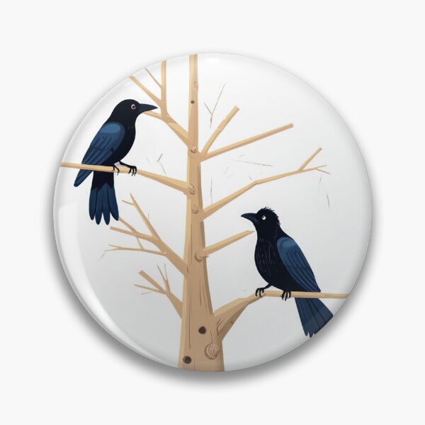 Item preview, Crow Friends on the Tree designed and sold by omerfdln34.