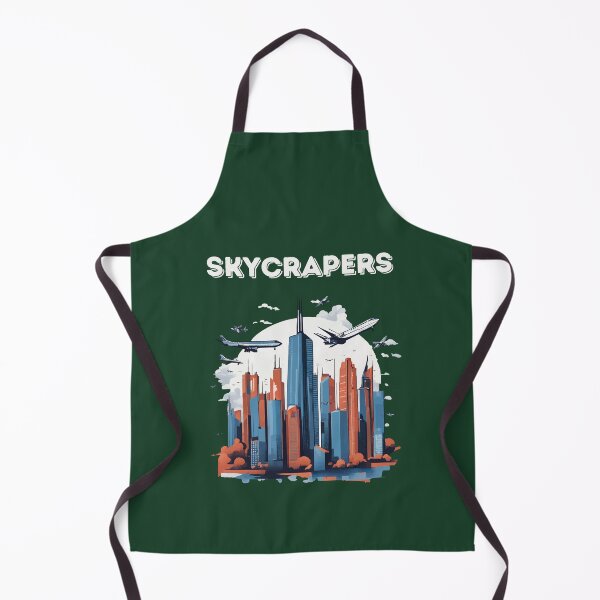Item preview, Cool t-shirt for those who like skyscrapers and airplanes- 'SKYCRAPERS'. designed and sold by Gadget80.