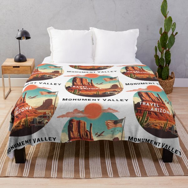 Item preview, Monument Valley Arizona Travel Poster designed and sold by Mahilis.