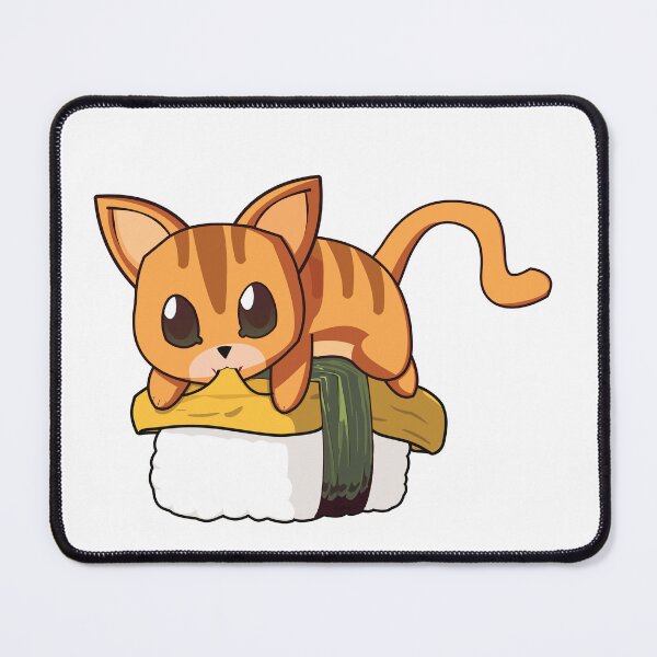 Item preview, Orange Cat Tamago Sushi designed and sold by myanko.