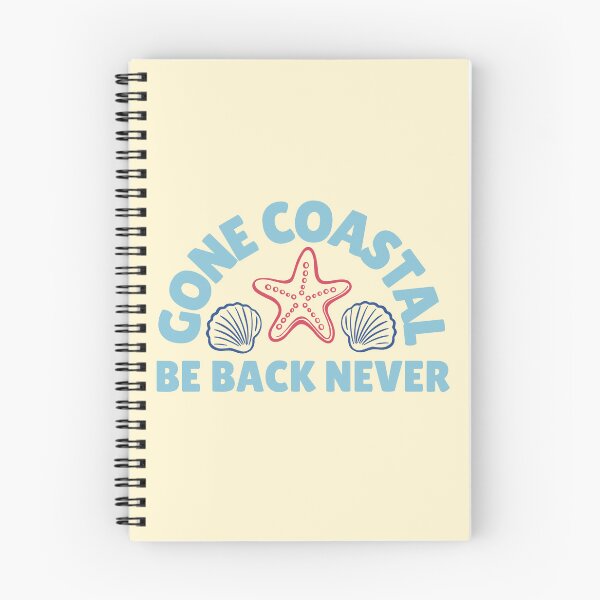 Item preview, Gone Coastal, Be Back Never designed and sold by Katherine Mandeville.