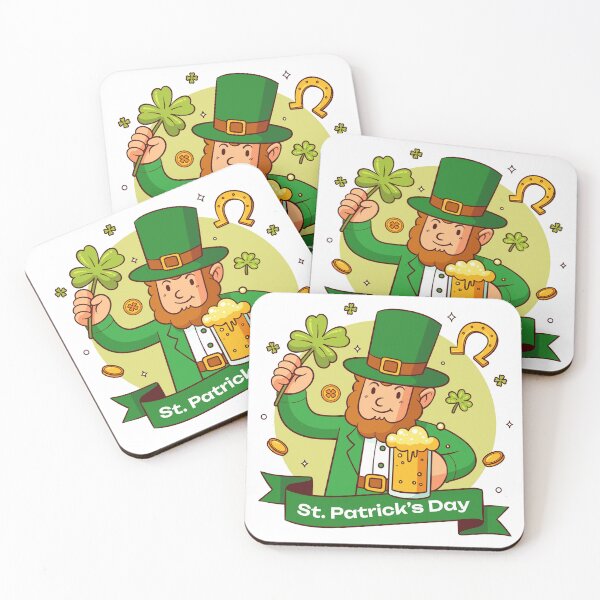 Item preview, Cheerful St. Patrick's Day! Wear your comical shirt and embrace the Irish spirit with shamrocks in 2024 designed and sold by Mkdajeweler.
