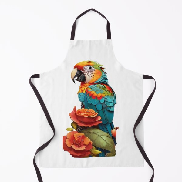 Item preview, Parrot With Flowers designed and sold by Angelle55.