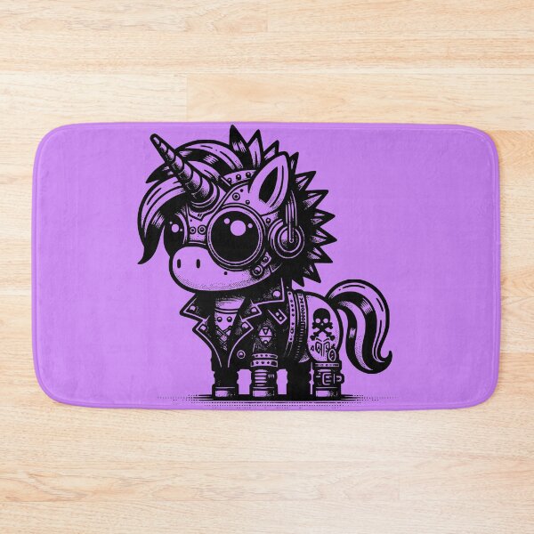 Item preview, Whimsigoth Cyberpunk Cyborg Unicorn Vintage Inspired Art Design designed and sold by dreamsagellc.