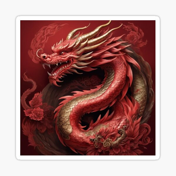 Dragon Dynasty Stickers for Sale | Redbubble