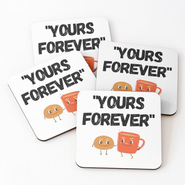 Item preview, yours forever t-shirts with love phrases designed and sold by BladiWear.