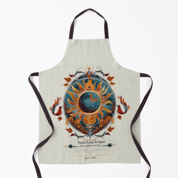 Item preview, Eclipse Over Texas Hill Country: April 8, 2024 Solar Eclipse Poster designed and sold by David Balzen.