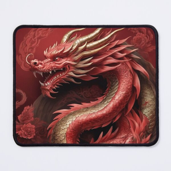 Item preview,  "Scarlet Dynasty: Golden Guardian" designed and sold by Motivamujer.
