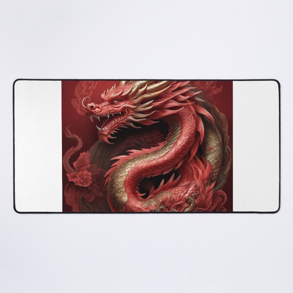 Item preview,  "Scarlet Dynasty: Golden Guardian" designed and sold by Motivamujer.